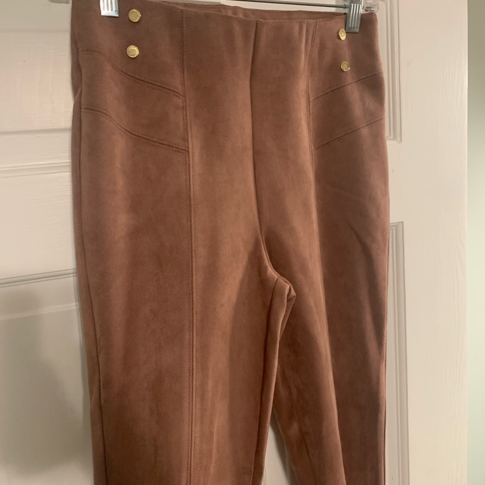 NWT Faux suede pants